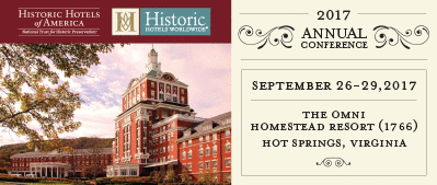 Michelle Chaplow Keynote Speaker at the Historic Hotels of America Annual conference September 2017