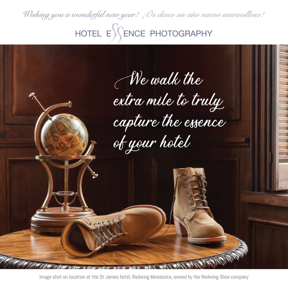 We will go the extra mile to capture the very essence of your hotel 